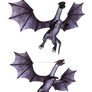 Purple Dragons PNG Exclusive by CelticStrm-Stock