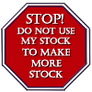 No Stock from My Stock Stamp by CelticStrm-Stock