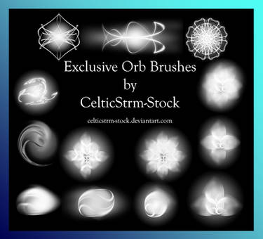 Orb Brushes by CelticStrm-Stock