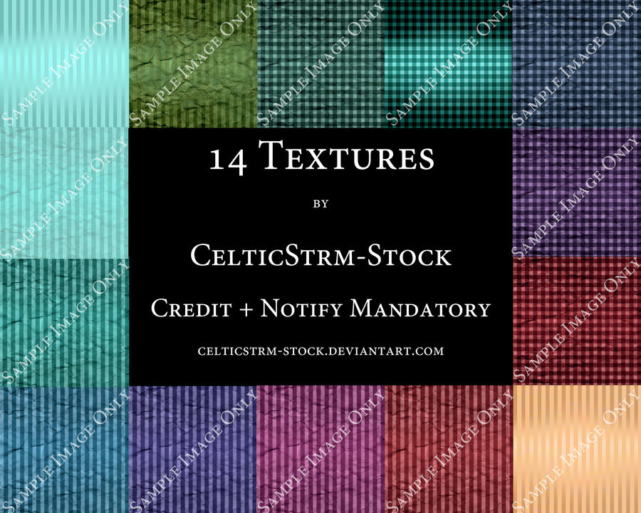 14 Textures by CelticStrm-Stock