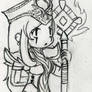 Clearbrook as Inquisitor Whitemane Chibi