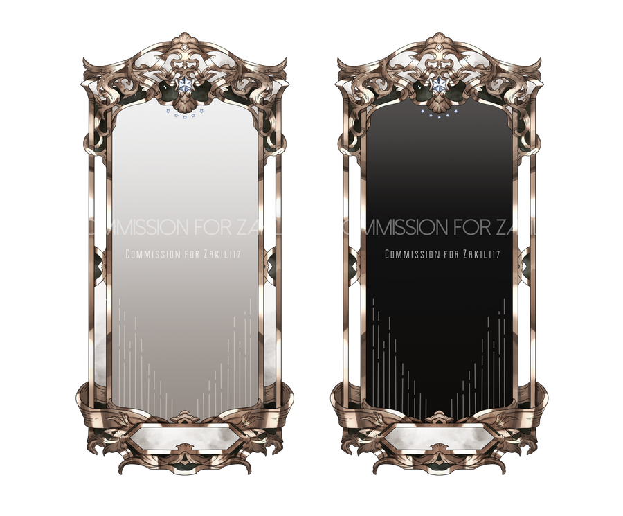Fantasy Frame Deviantart Frame Commission for Zakili17 by RNbeammer on DeviantArt