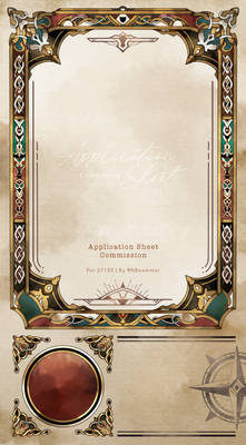 Application sheet commission for 27133