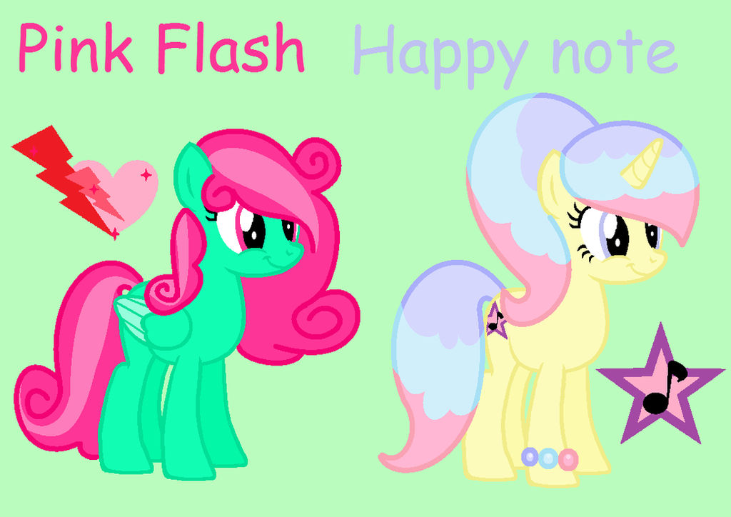 Pink Happy Notes Pink Flash And Happy Note by MAPSpony on DeviantArt