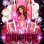 Pink Champagne Flyer Template