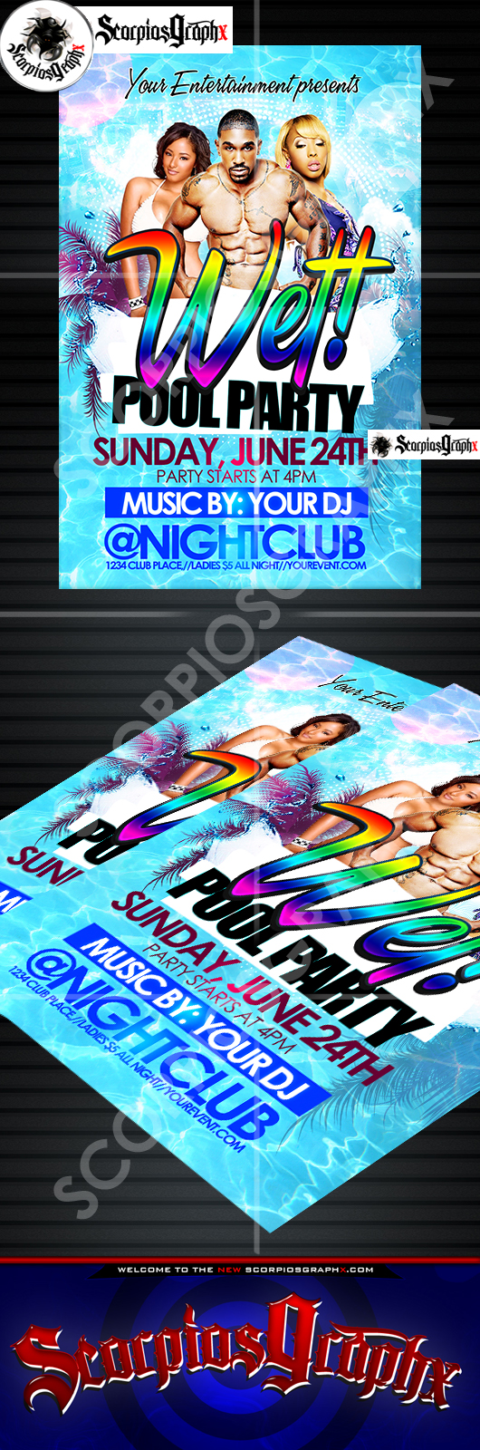 Wet Flyer Template