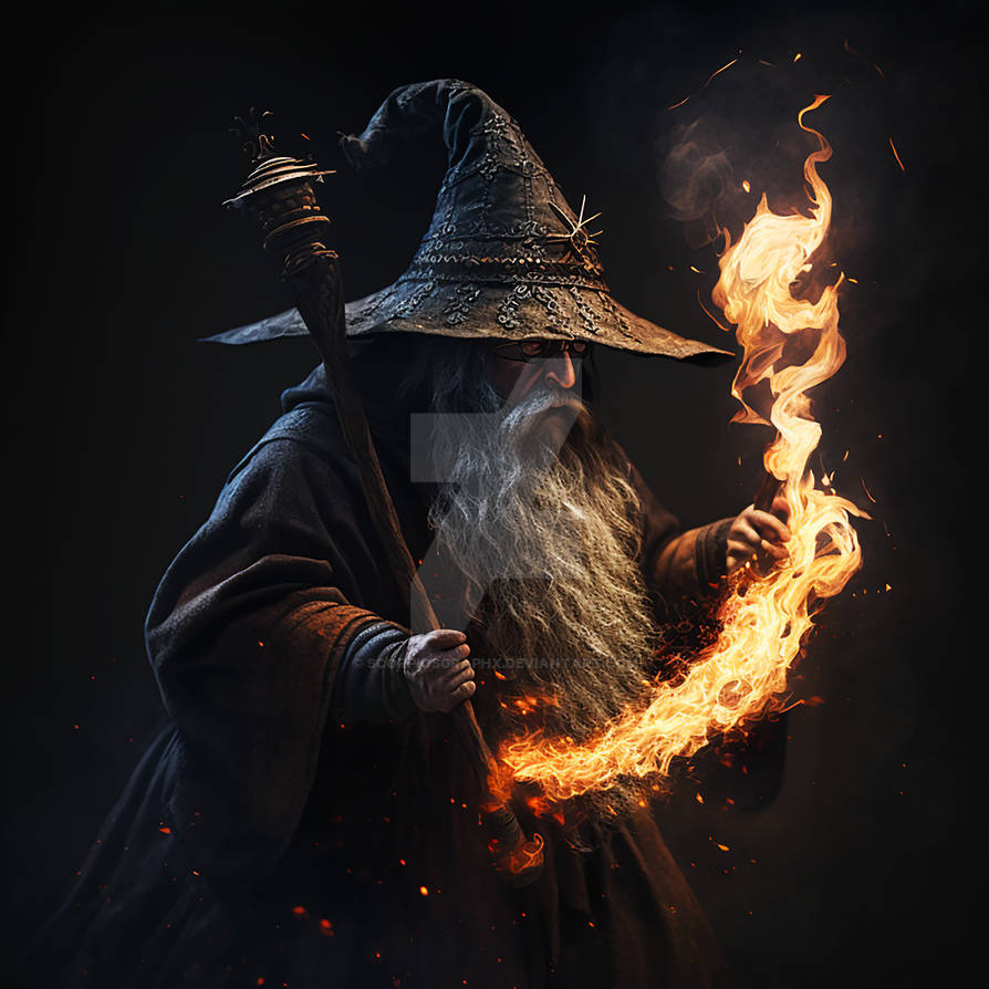 Fire Wizard by ScorpiosGraphx on DeviantArt