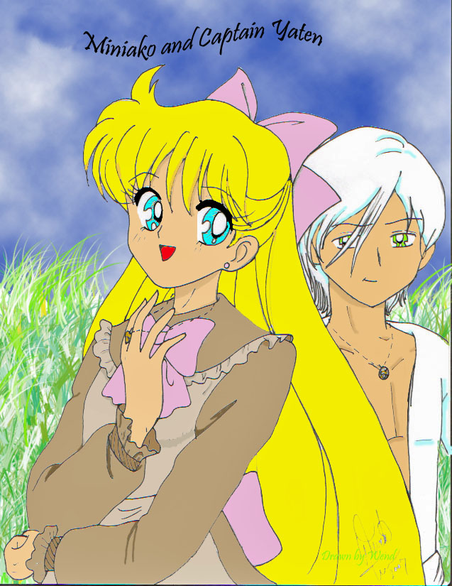 Yaten and Minako Colored