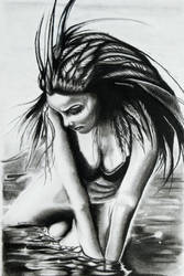 Woman Over the Water