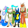 My Pokemon Team (no background)