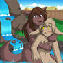 Natani and Keith's Bathtime