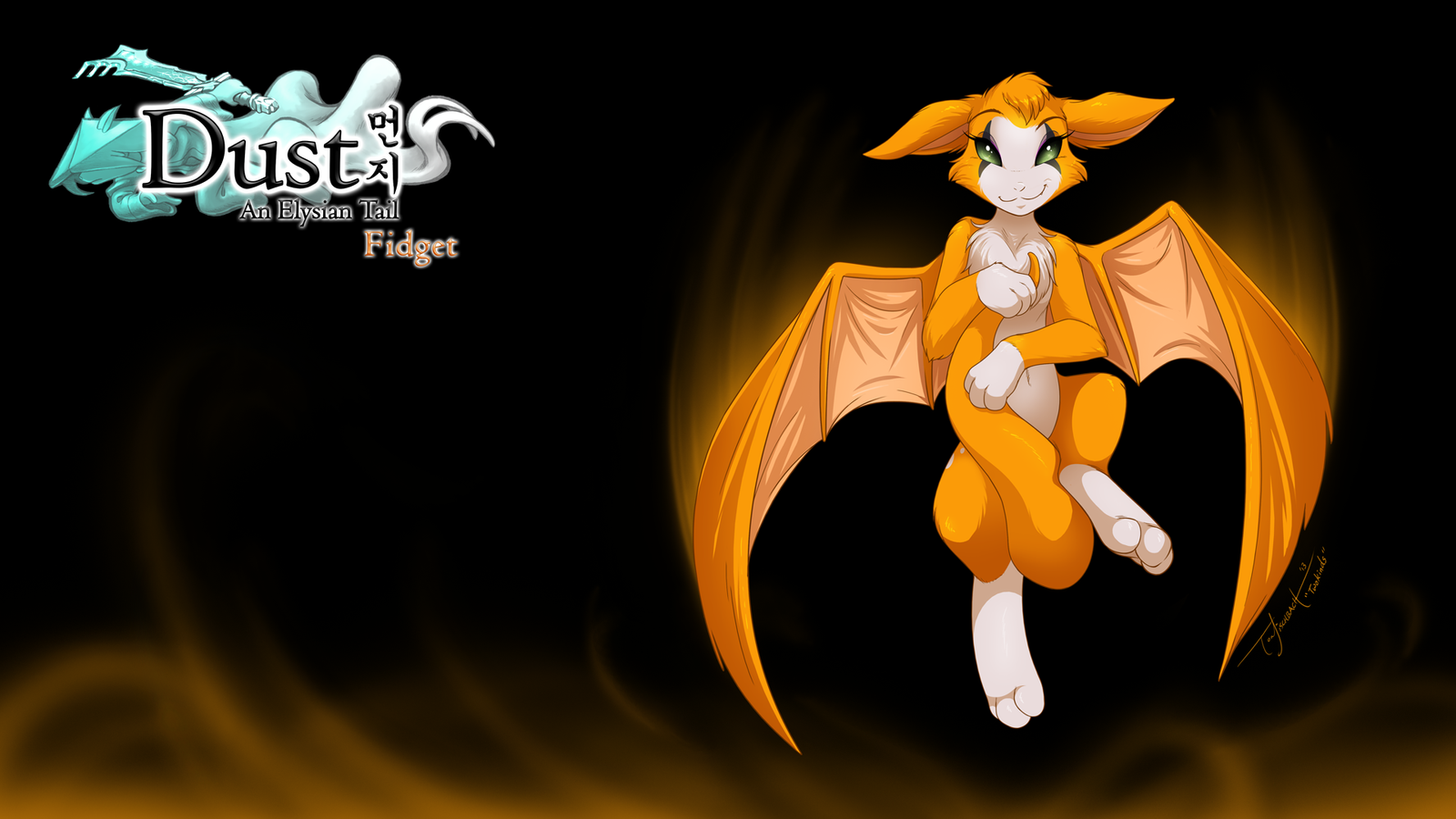 Dust An Elysian Tail Fanart Fidget Wallpaper By Twokinds On Dust An Elysian Tail Fanart Fidget Wallpaper By Twokinds On