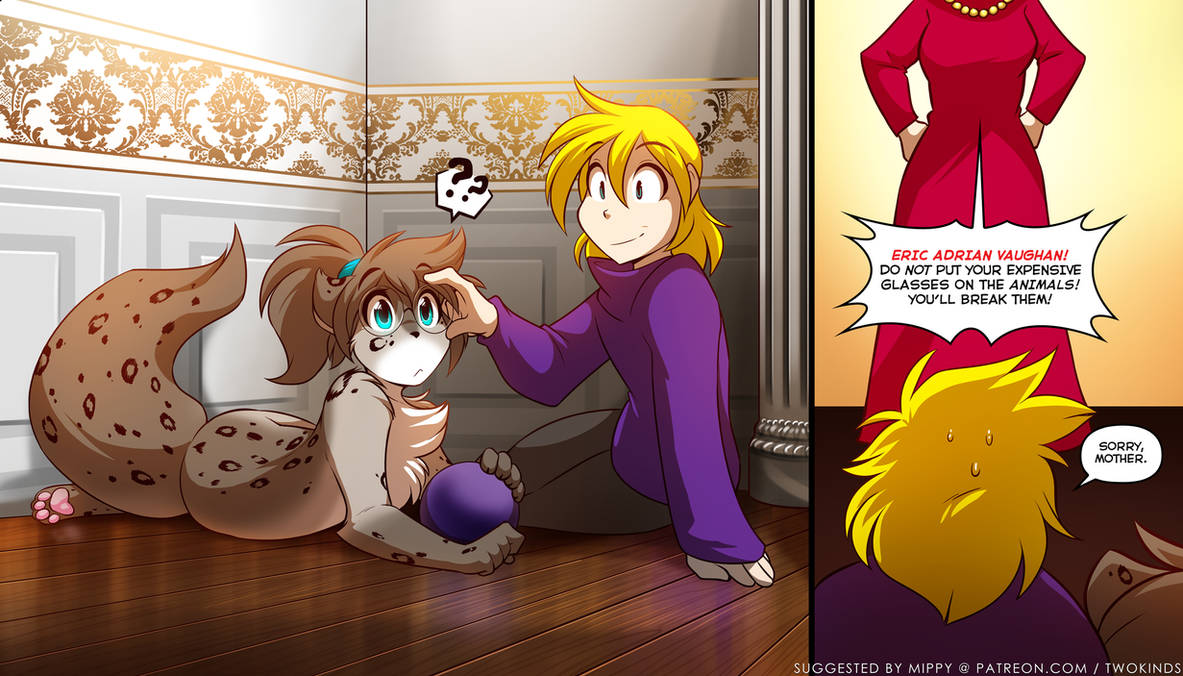 Young Kathrin and Eric by Twokinds on DeviantArt.