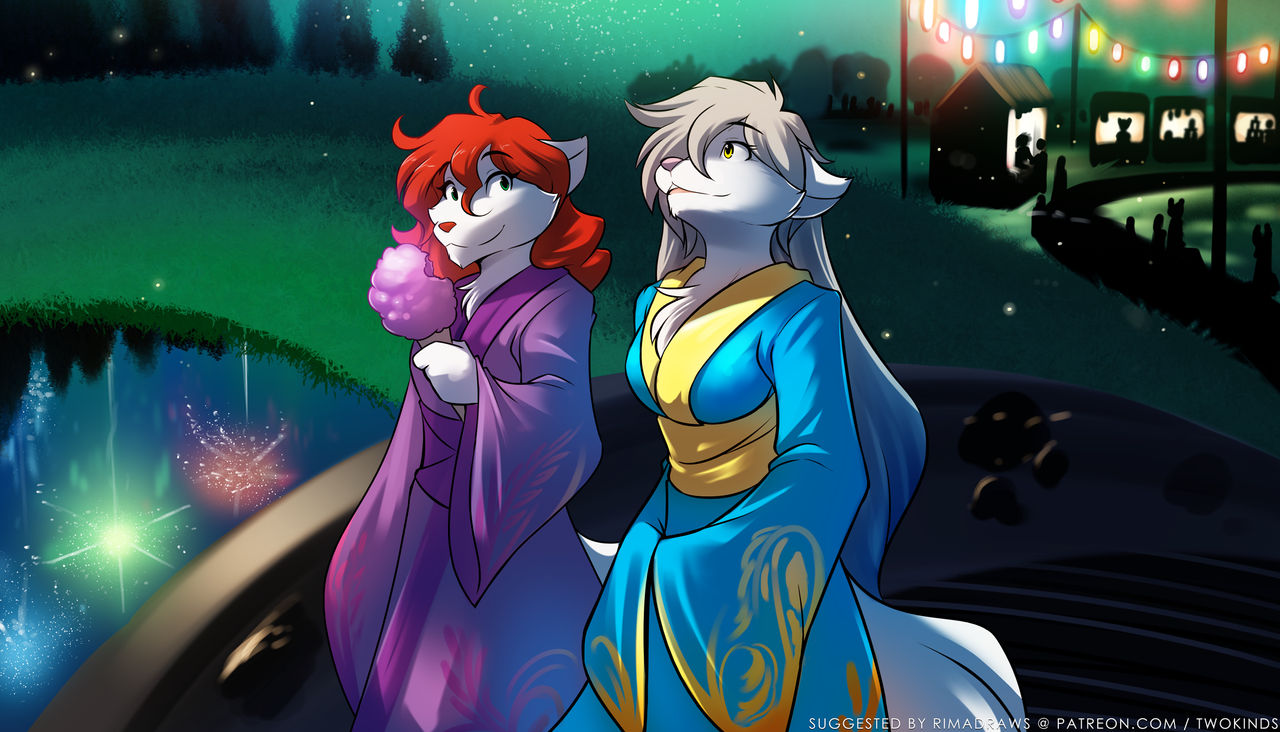 Rose And Raine Festival By Twokinds On DeviantArt rose-and-raine-festival-by-twokinds-on-deviantart