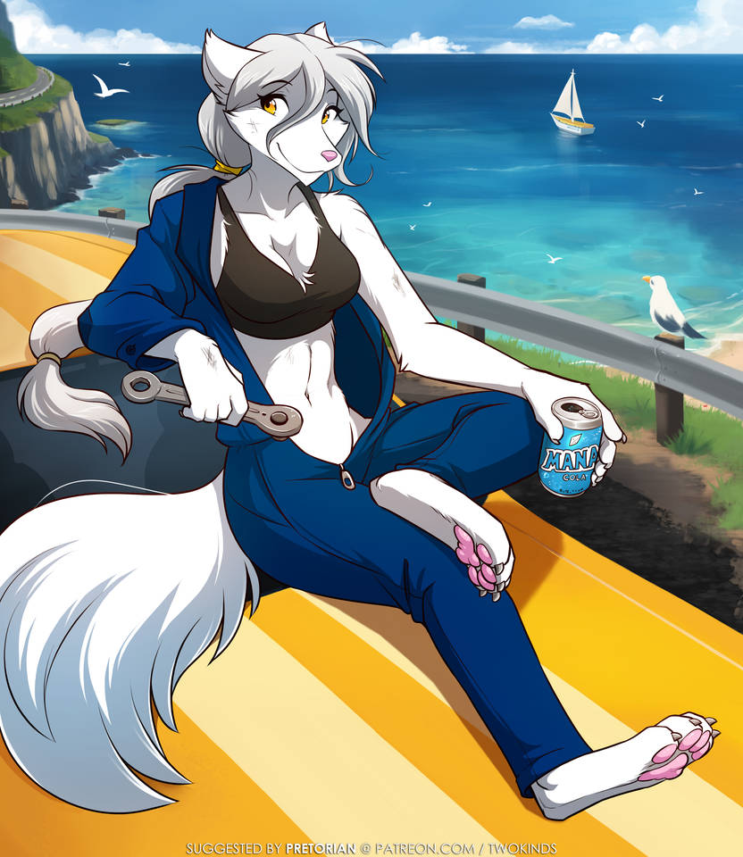 Mechanic Pinup Raine By Twokinds On DeviantArt mechanic-pinup-raine-by-twokinds-on-deviantart