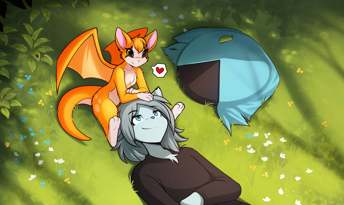 Resting In The Fields By Twokinds On DeviantArt resting-in-the-fields-by-twokinds-on-deviantart
