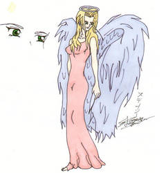 Anime Angel In Color