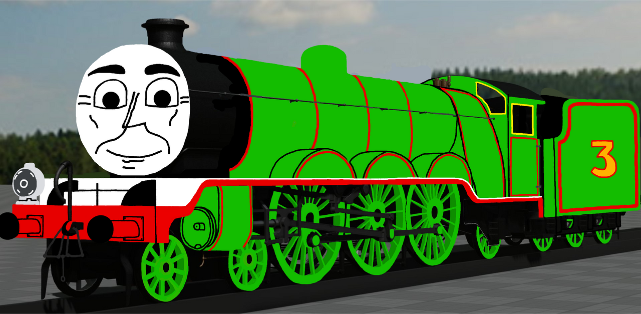 Fish Henry Engine Revision Henry the Green engine(Old Shape) by NWRFan4485 on DeviantArt