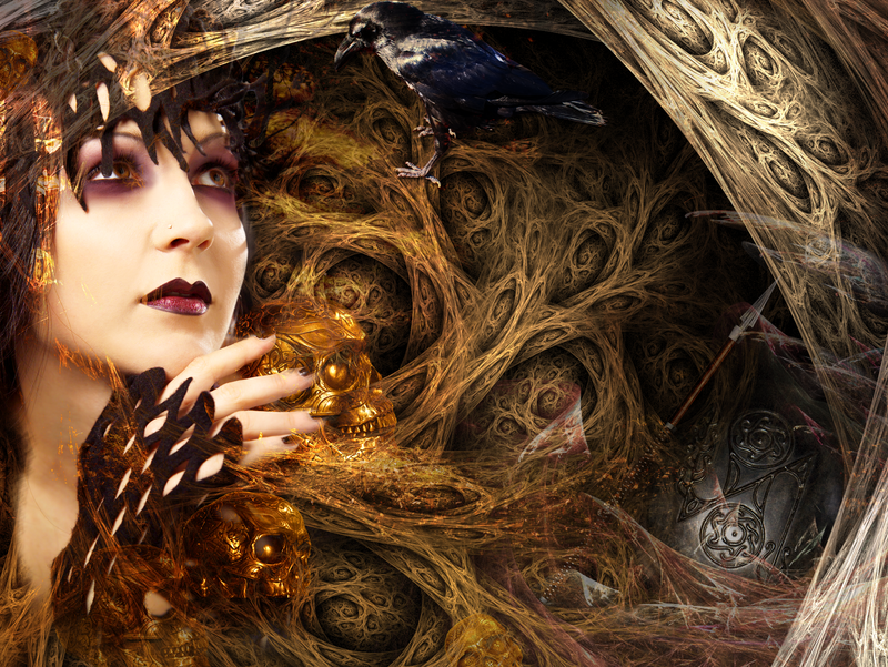 The Goddess Morrigan by wintersmagic