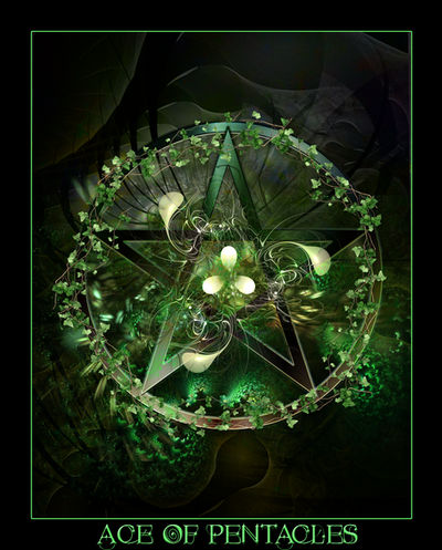 Tarot-Ace of Pentacles