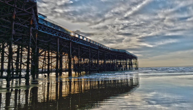 Pier in Winter