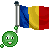Romanian flag PLZ