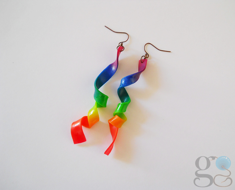 Rainbow earrings