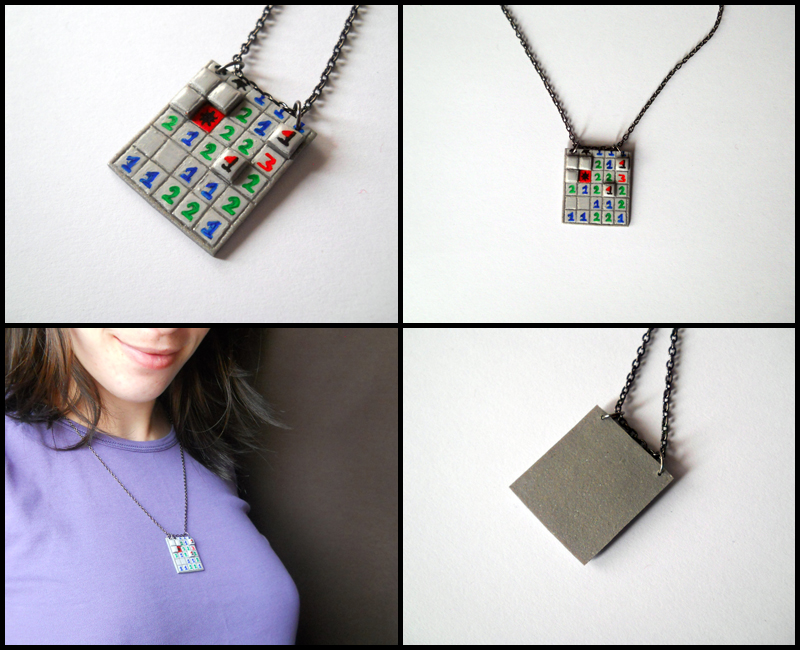 Minesweeper pendant