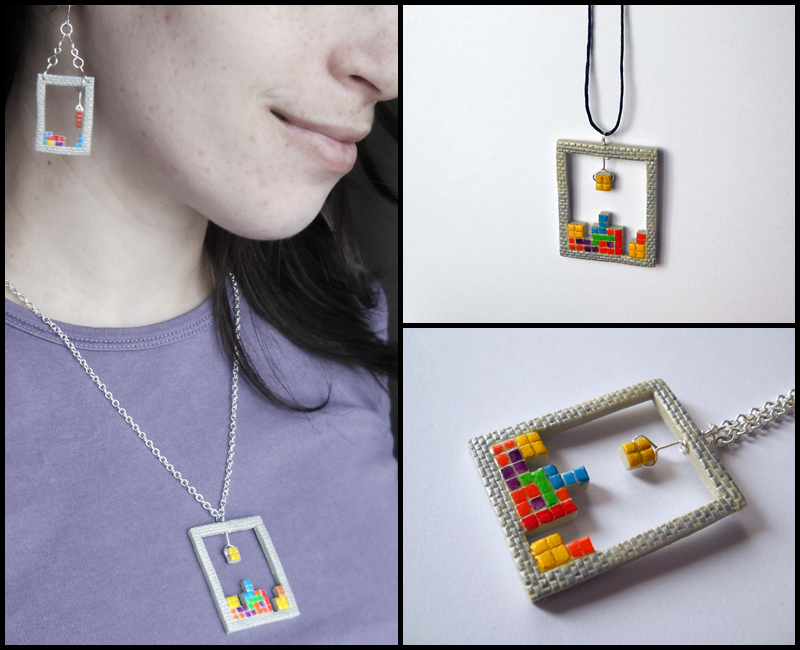 Tetris pendant