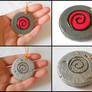Uzumaki spiral pendant