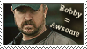 Bobby is awesome - SPN stamp