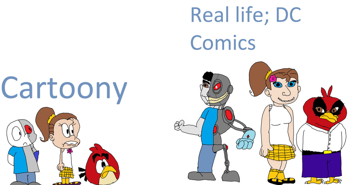 Random Comic Character Random characters meet their DC Comics forms by 2001gamer on DeviantArt