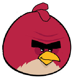 Terrence ''BIG RED'' (Angry Birds Redesigns) PNG by 2001gamer on DeviantArt