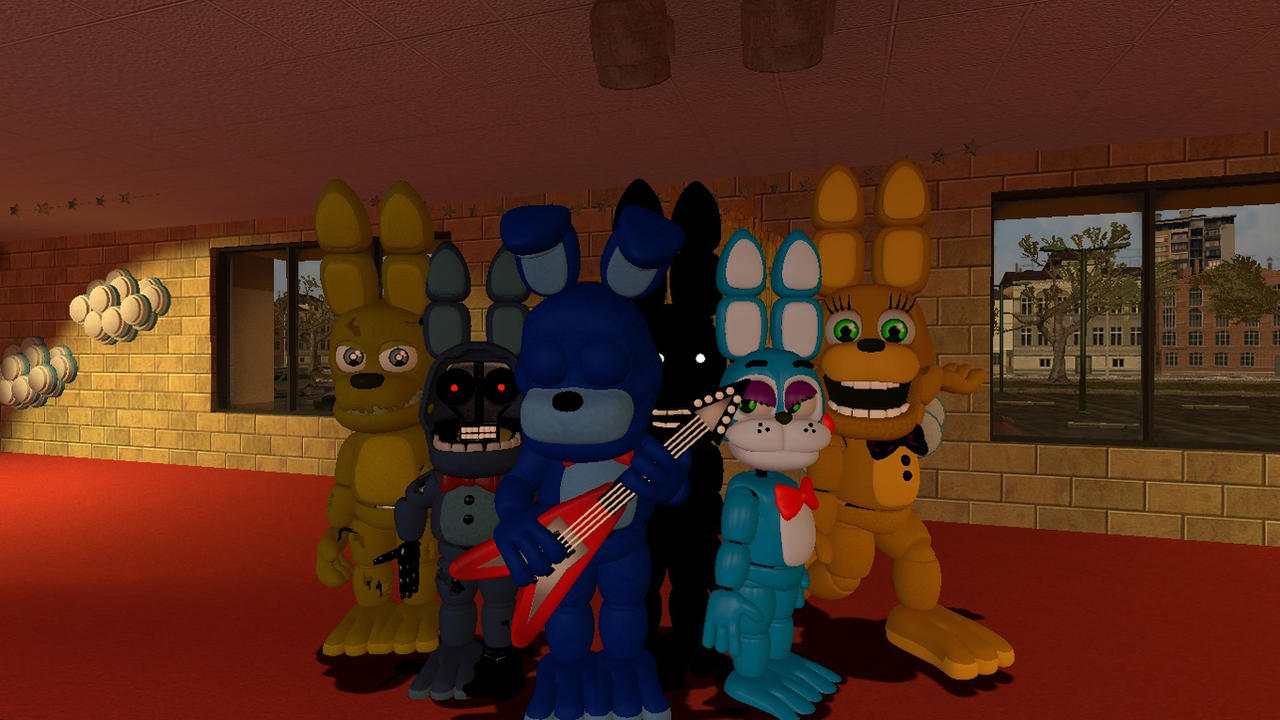 Exes Rabbit F Naf FNAF World all rabbits/bunnies by 2001gamer on DeviantArt