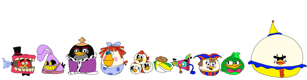Angry Birds as TADC characters (Remastered)