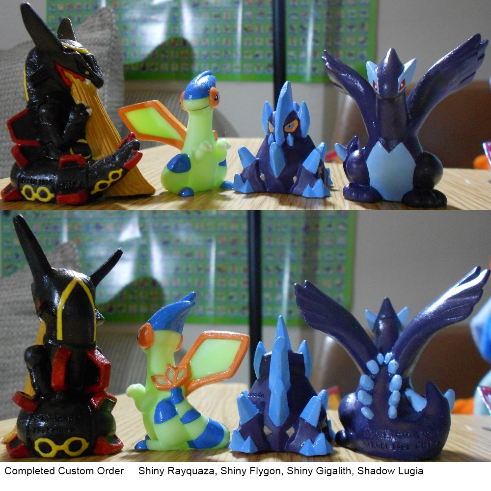 Completed Order (4) Pokemon Repaints