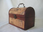vintage wooden chest 1