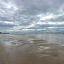 Clouds Ocean and Sandbar 1