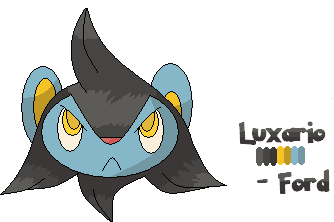 MS Paint Luxio