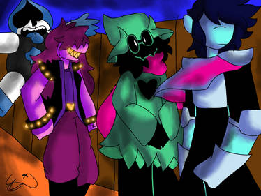 DELTARUNE the gang's all here