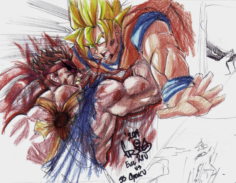 Goku - Desenho de ryuk09 - Gartic