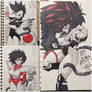 My female saiyans collage