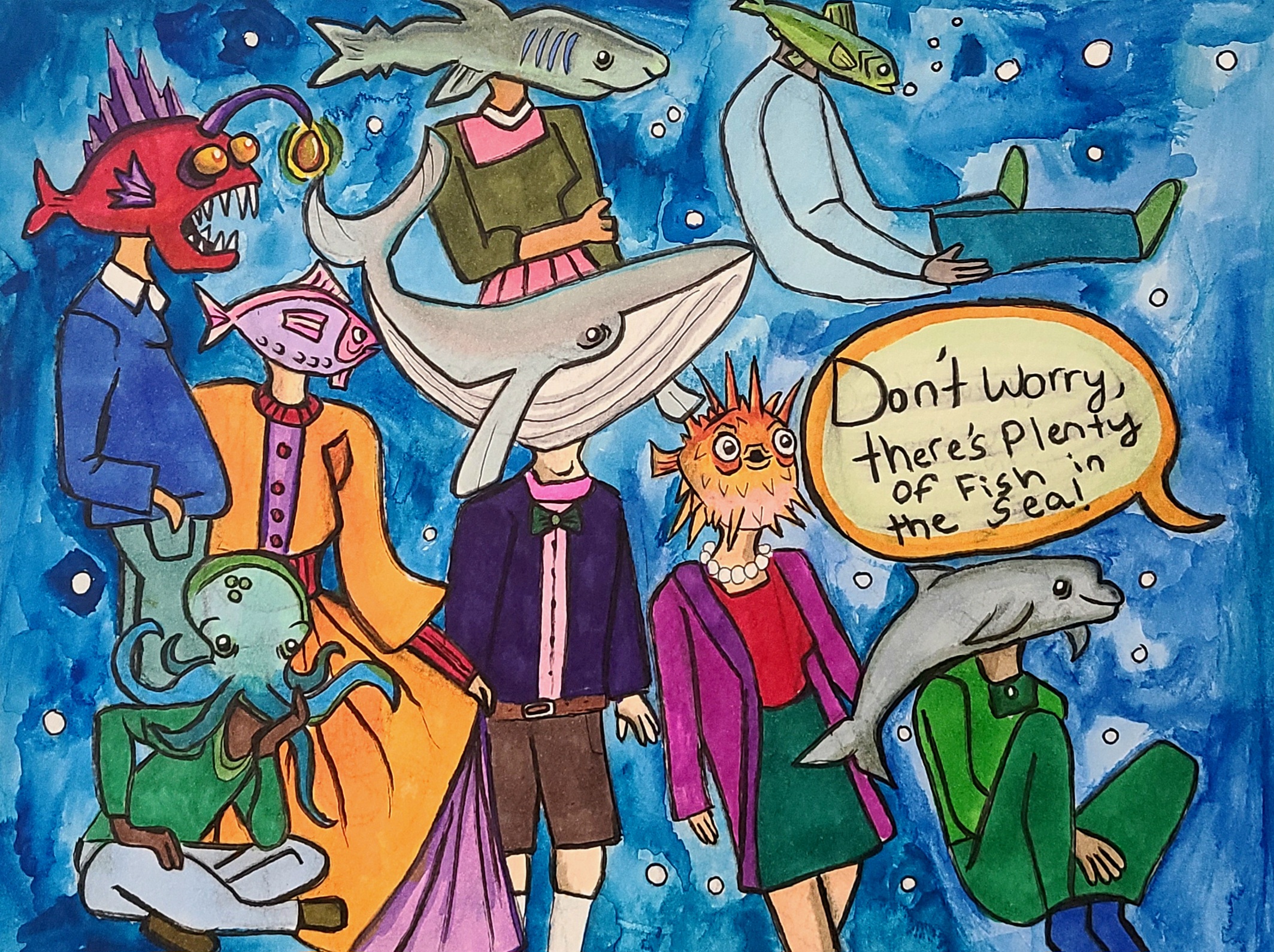Fishy love by Sogivethemblood1 on DeviantArt