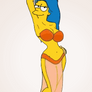 Marge Simpson as Manjula