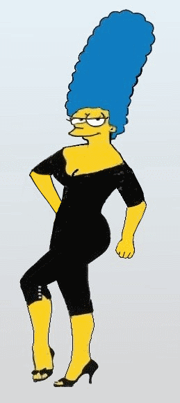 Marge Simpson as Ava Gardner