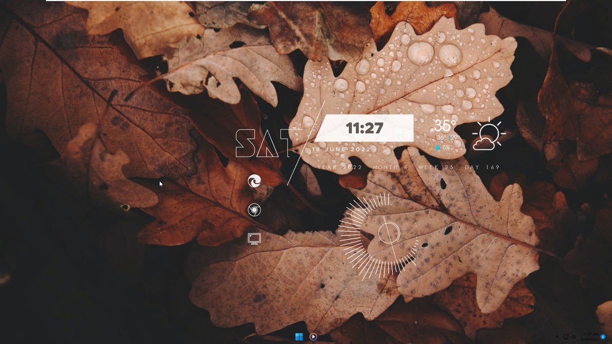 Customize desktop Windows look Aesthetic and Clean by oscarvu on DeviantArt