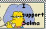I support Selma stamp