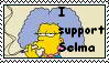 I support Selma stamp