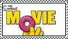 The Simpsons movie stamp