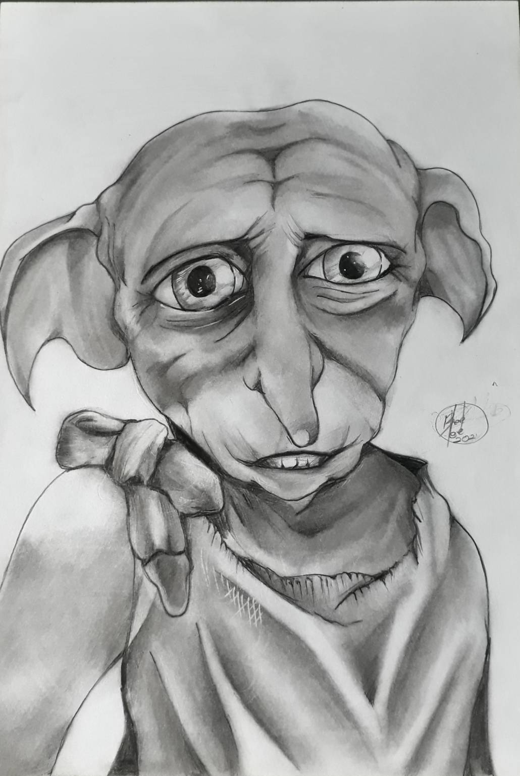 Dobby realistic by bieellee on DeviantArt